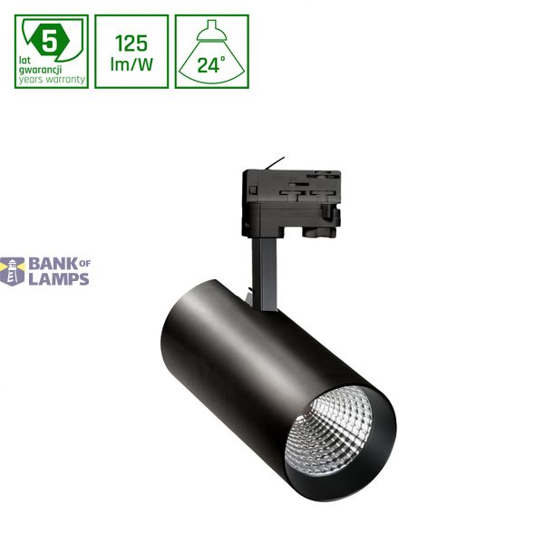 MDR BRANTA 940 27W 230V 24deg Black MESH image 1