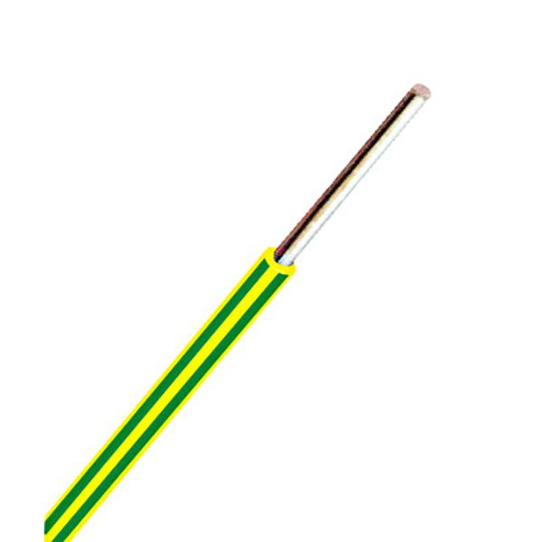 PVC Insulated Wires H07V-R (Ym)  6mmý, yellow/green (The price is shown without markup on metals. Request a quote for accurate information) image 1