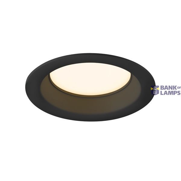 DOWNLIGHT V 100, slightly recessed cover black image 2