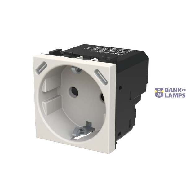 Socket outlet Schuko with USB C+C 15 W charger- 2M - Dune image 2