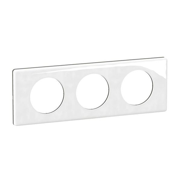 PLATE 3 GANG LIMOGES PORCELAIN image 2