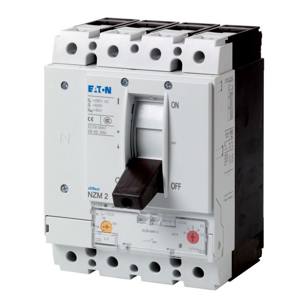 NZMH2-4-A50 Circuit-breaker, 4p, 50A image 3