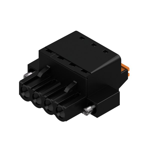 PCB plug-in connector, female plug, 5.00 mm, Number of poles: 4, 180°, PUSH IN with actuator, Clamping range, max. : 3.31 mm², Box image 2