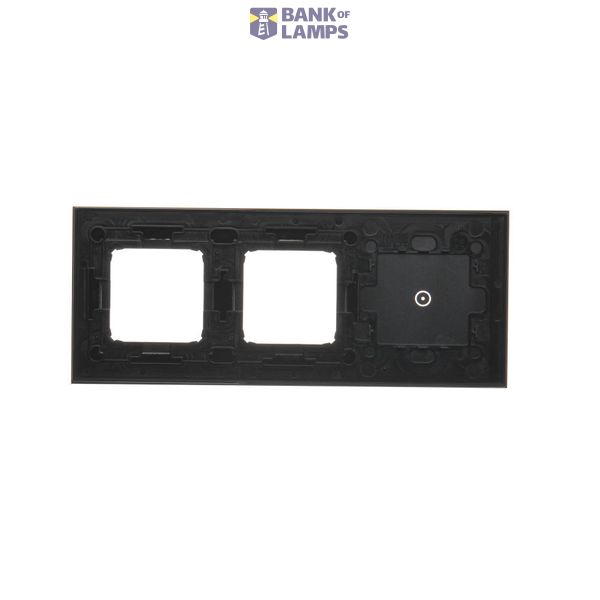 1/4 key without pictogram for electronic products, black matt image 2