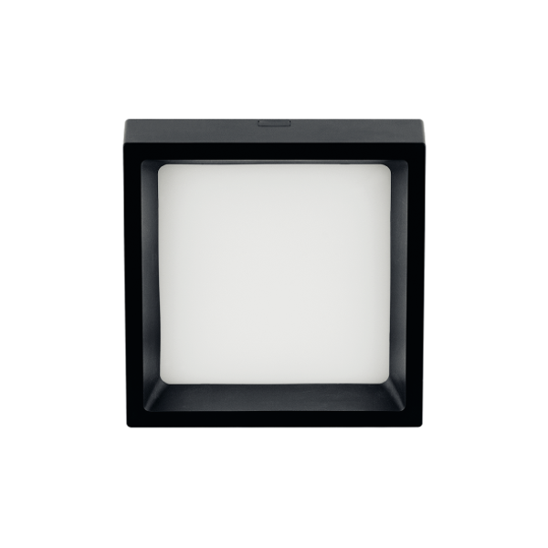 12W | DEEP SURFACE PANEL | BLACK | 3000K image 1