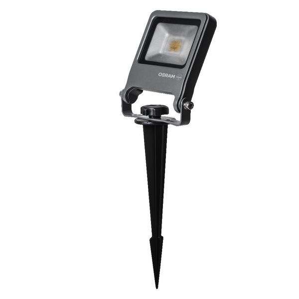ENDURA GARDEN FLOOD 10W 830 SPIKE OSRAM image 1