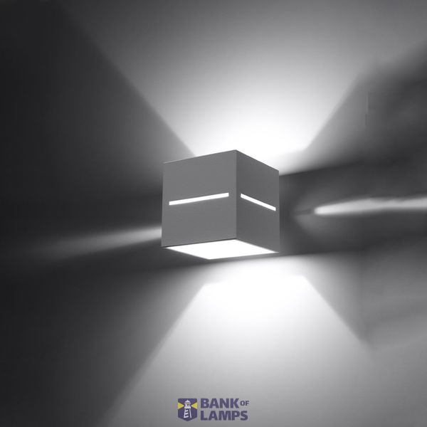 WALL LAMP LOBO WHITE G9 1X40W IP20 image 3