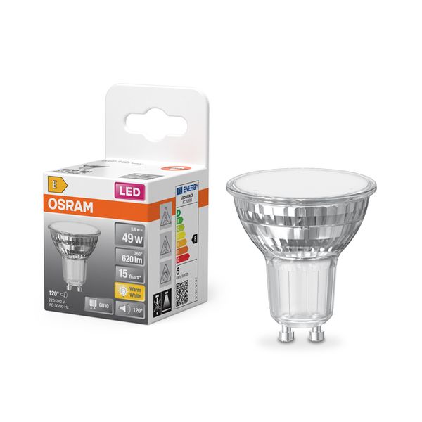 LSPAR1680120 5,6W/827 230V GU10 6X1OSRAM image 2
