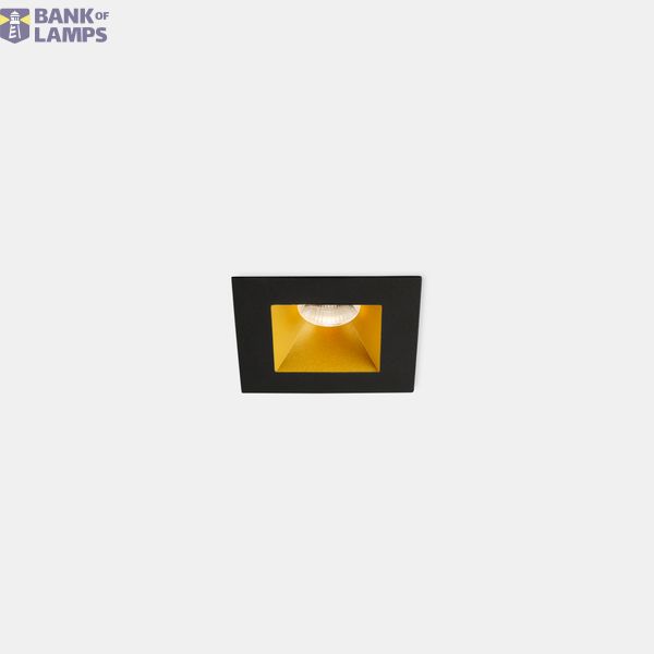 Downlight Play Deco Symmetrical Square Fixed 12.5W TW 2700K-6500K CRI 90 19.1º DALI DT8 Black/White IP54 947lm image 1