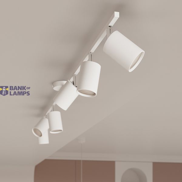 CEILING LAMP LEMMI 4L WHITE GU10 4X10W IP20 image 4