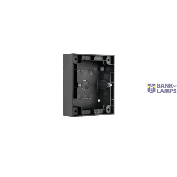 SURFACE HOUSING 1,5 BLACK 6-PACK image 1