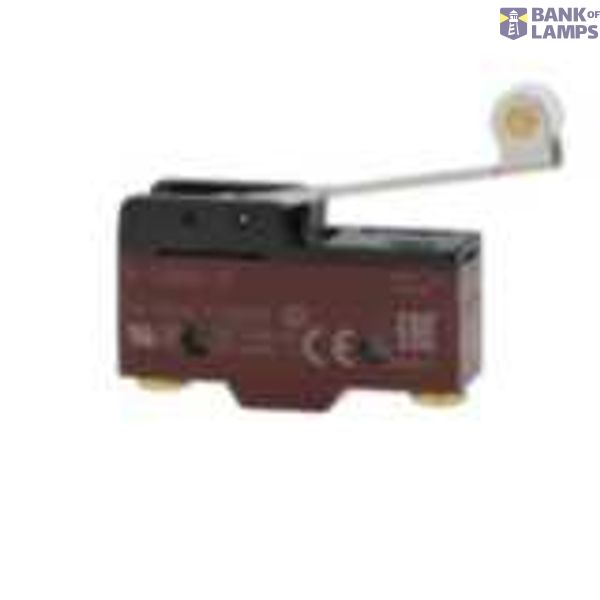 Basic switch, general purpose, reverse hinge roller lever, 10A, screw terminals X10G8008M image 1
