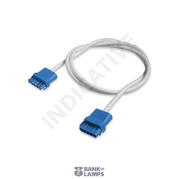 Cable set 5p 5x2,5mm� HF blue 1m image 1