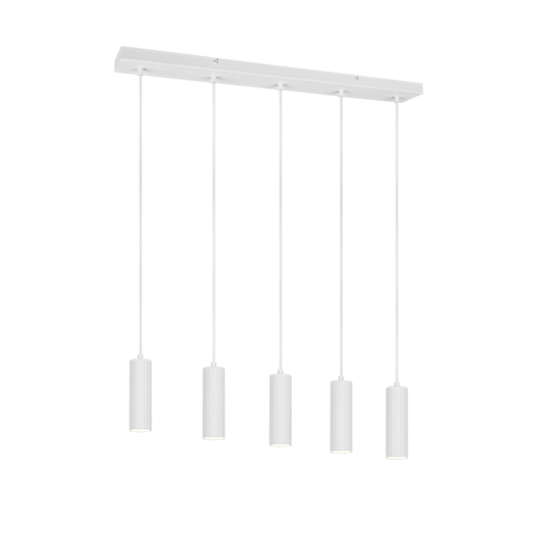 Soka pendant 5-pc GU10 matt white image 1