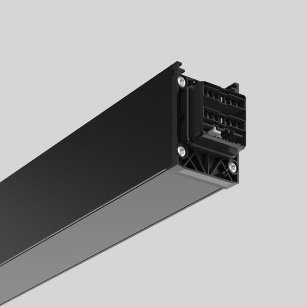 LINEDO, black Continuous line luminaire, L 1163 B 58 H 76 image 1