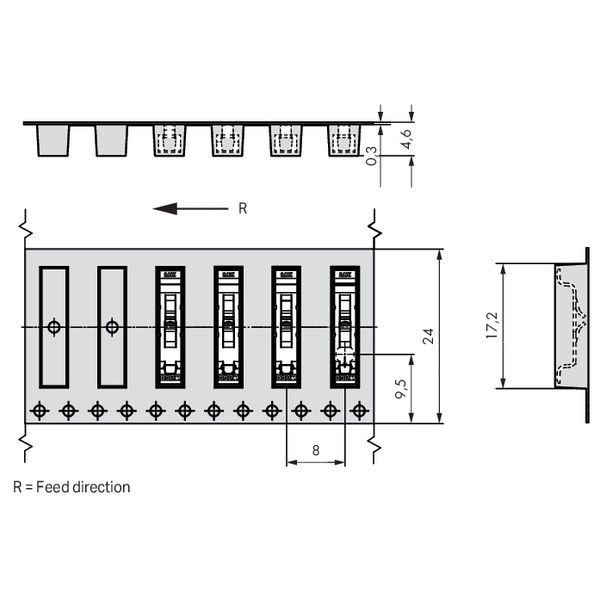 Through-Board SMD PCB Terminal Block image 5