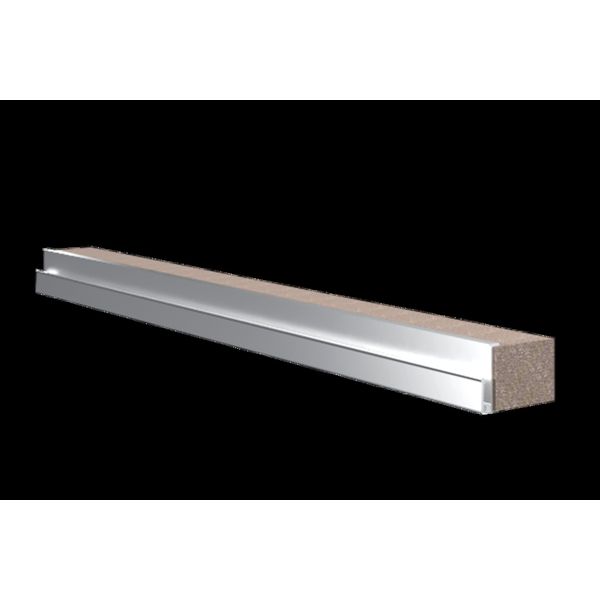 Section for cable entry, rear for VX, VX SE W: 1000 mm image 2