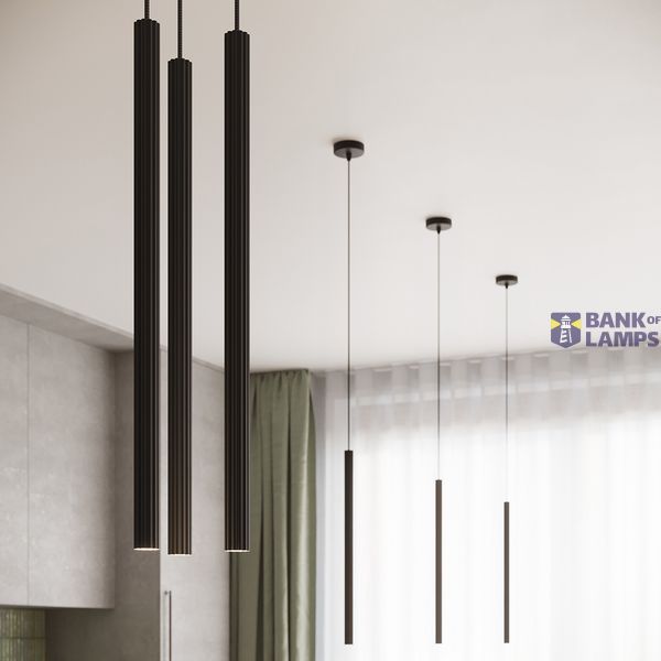 Pendant lamp ARCHE 2P black image 14