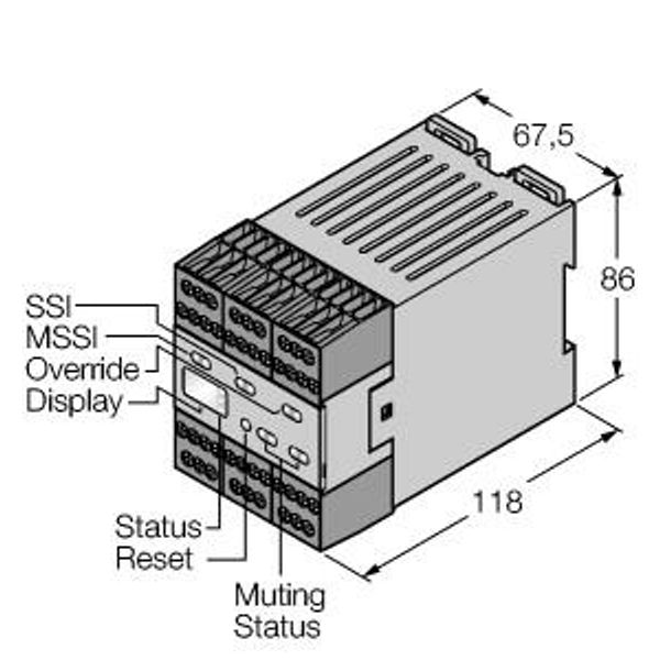 Safety Technology Muting Module   MMD-TA-11B image 1