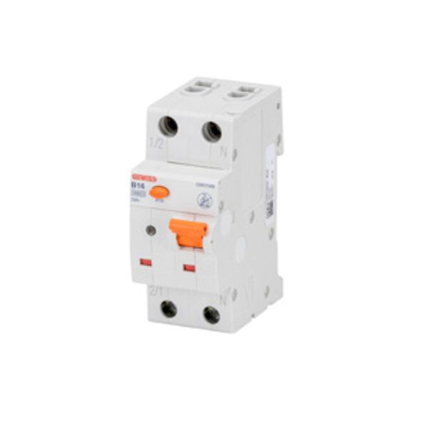 MINIATURE CIRCUIT BREAKER AFDD 1P+N C10 6KA 2M image 2