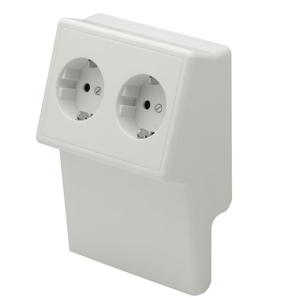 SLK-SLTK 20X70 TAP+SOCKET DOUBLE RAL9010 image 2