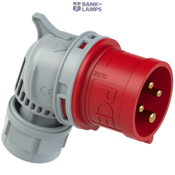 Wtyczka kątowa TT 16A 4P 400V IP44 image 1