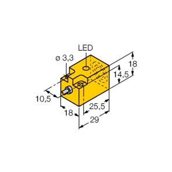 Inductive Sensor   NI5-Q18-AN6X image 1