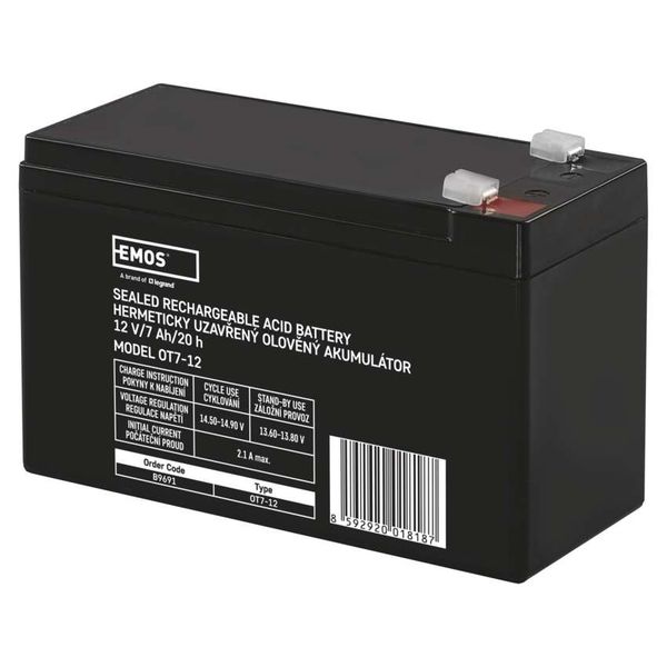 SLA battery 12V 7Ah image 1