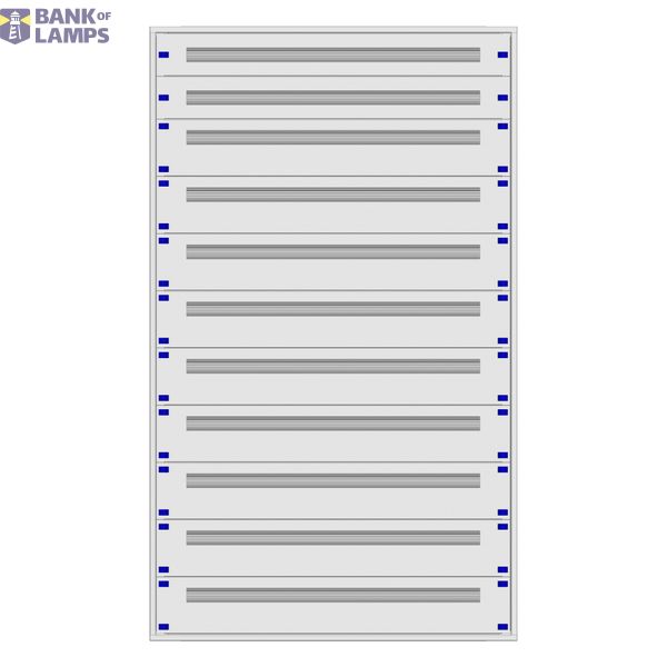 Distribution board insert KVN 60mm, 5-42K, 11-rows image 1