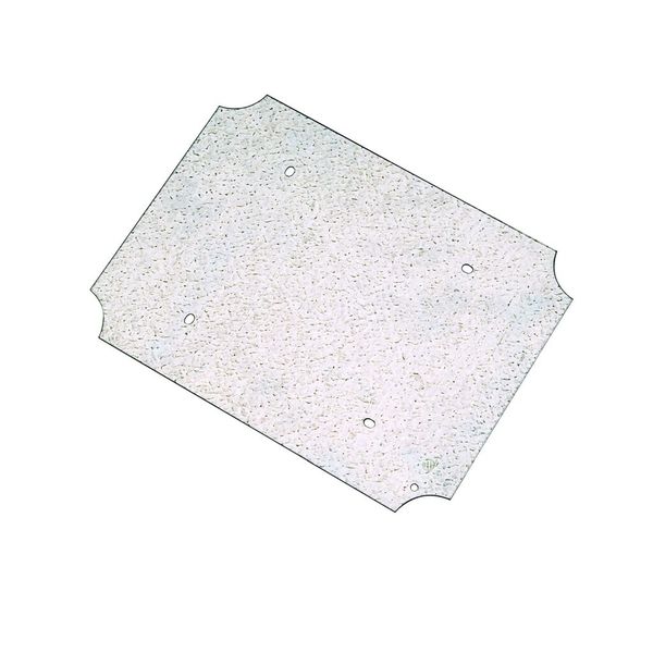 Plate 3054 mounting zinc. image 2