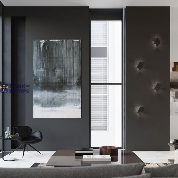 WALL LAMP SOLIDO BLACK G9 2X40W IP20 image 5