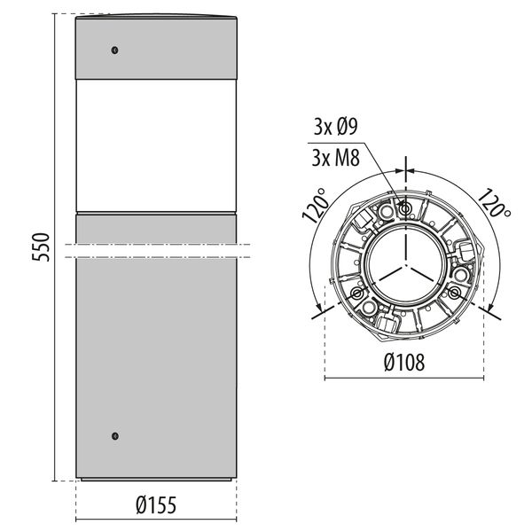 KHA TECH 515 C/EW 830 ANTRACIET image 4