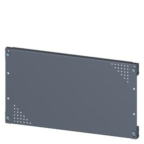 SIVACON, mounting plate, mounting with bracket, perforated, H: 300 mm, W: 600 mm image 2
