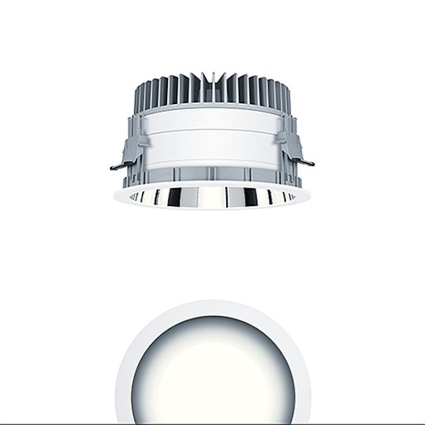 P-EVO R200H 3500-830 SWI AL WH - LED ceiling-recessed luminaire image 1