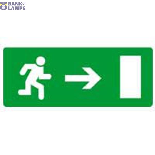 EMERG.LABEL EXIT DOOR ON RIGHT image 2