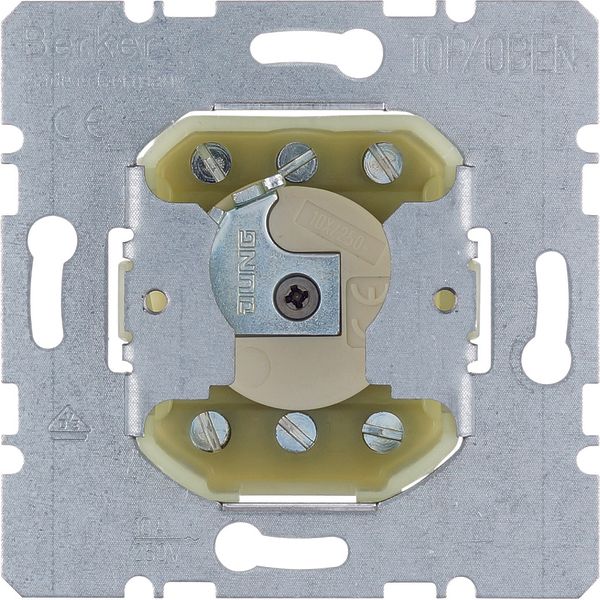 Push-button for blinds 2pole for lock cylinder, blind control image 1