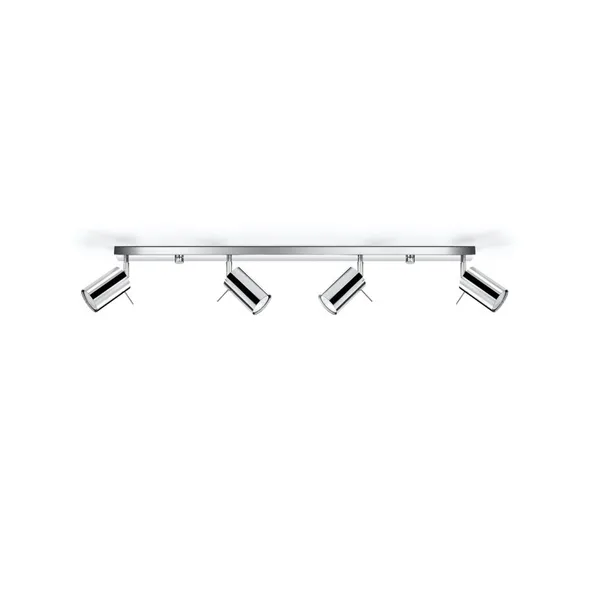 RING CEILING LAMP 4L CHROME GU10 4X40W IP20 image 1