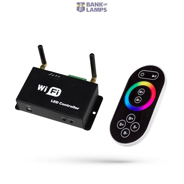 RGB CONTROLLER PLAY MINI II WIFI WITH REMOTE FOR LED STRIPS 144W/288W 12V/24V image 3