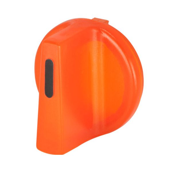 Orange knob for illuminated selector switch image 1