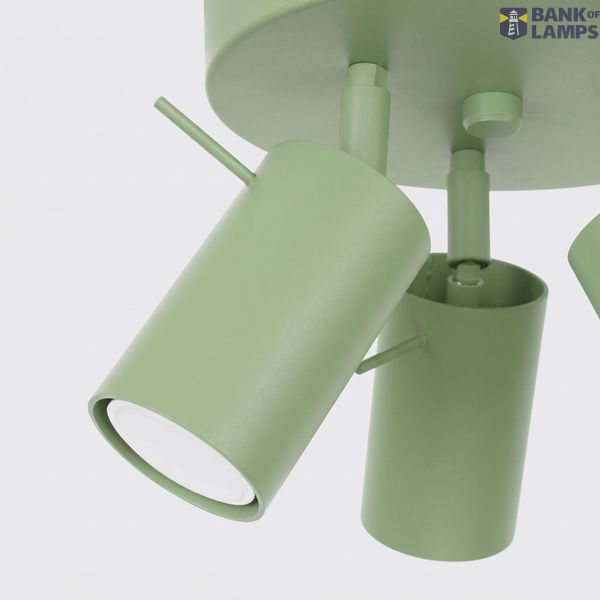 Ceiling lamp RING 3P sage image 8