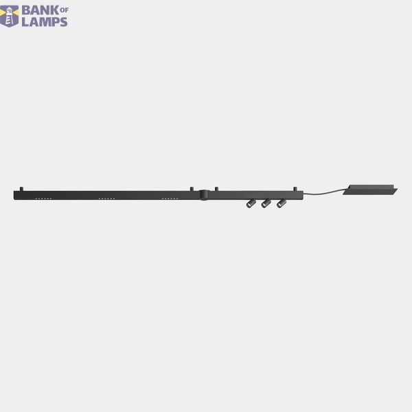 Lineal lighting system Apex Lineal Surface 1595mm 3 Spots 30mm 30.3W LED neutral-white 4000K CRI 90 ON-OFF White IP20 2655lm image 1