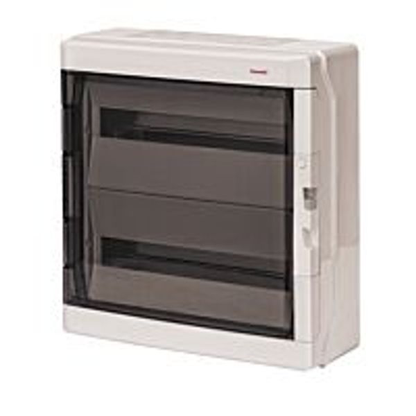 Cabinet ACQUA PLUS 39036, 36TE, 464x432x160mm, transparent door, IP65 image 1