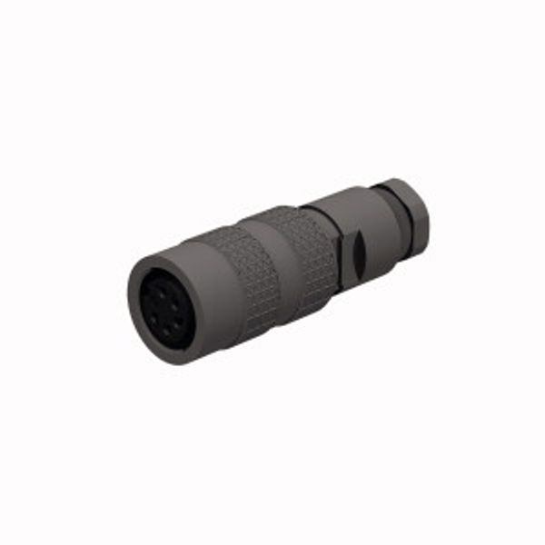 Field-Wireable Connector Female M16 × 0.75, straight   BK5-0 image 2