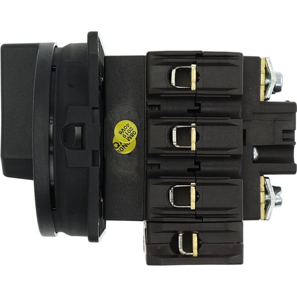 P3-63/EA/SVB-SW/N Main switch, P3, 63 A, flush mounting, 3 pole + N, STOP function, With black rotary handle and locking ring, Lockable in the 0 (Off) position image 40