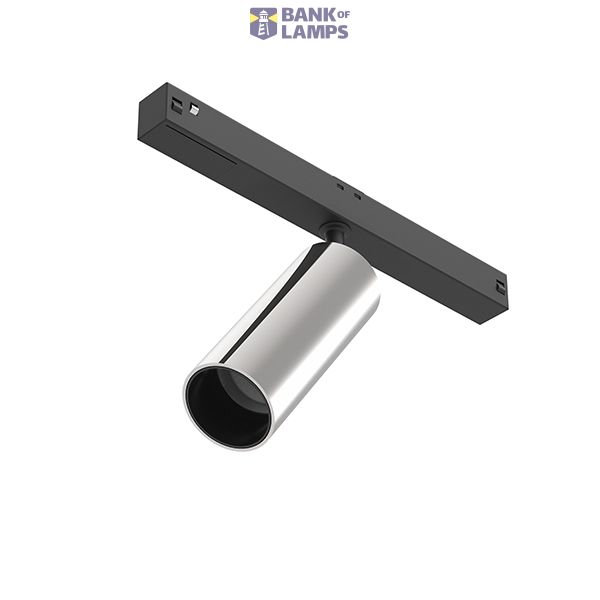 5mm Magnetic Track Spotlight 1W 24V 2700K   30°/ 40°  CRI≥90 Chrome image 1