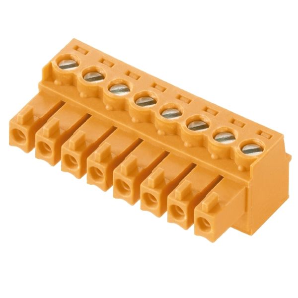 PCB plug-in connector, female plug, 3.81 mm, Number of poles: 5, 180°, Clamping yoke connection, Clamping range, max. : 1.5 mm², Box image 1