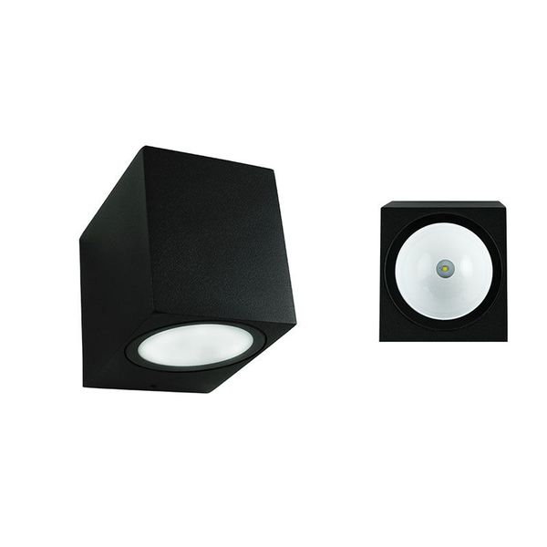 Revos S LED lamp, 3W, 4000K, IP65, black color image 1