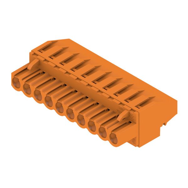 PCB plug-in connector, female plug, 5.00 mm, Number of poles: 10, 270°, Clamping yoke connection, Clamping range, max. : 4 mm², Box image 2
