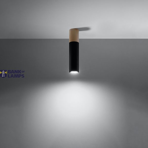 SPOT PABLO BLACK GU10 1X40W IP20 image 7