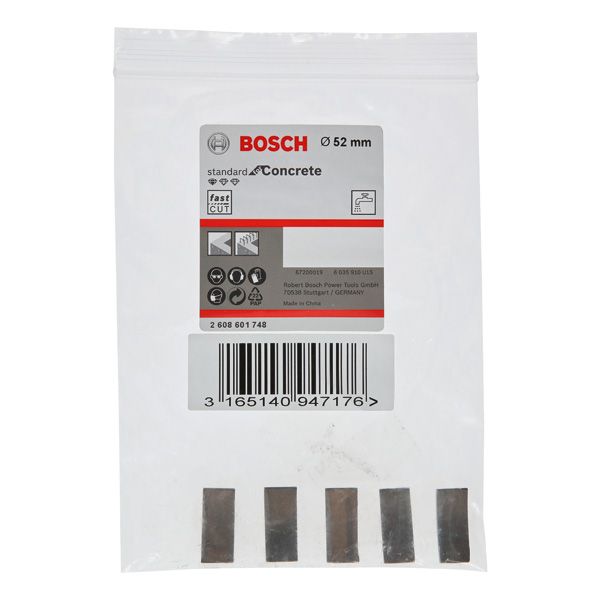 Segments for Diamond Core Cutter Standard for Concrete 5; 10 mm image 2